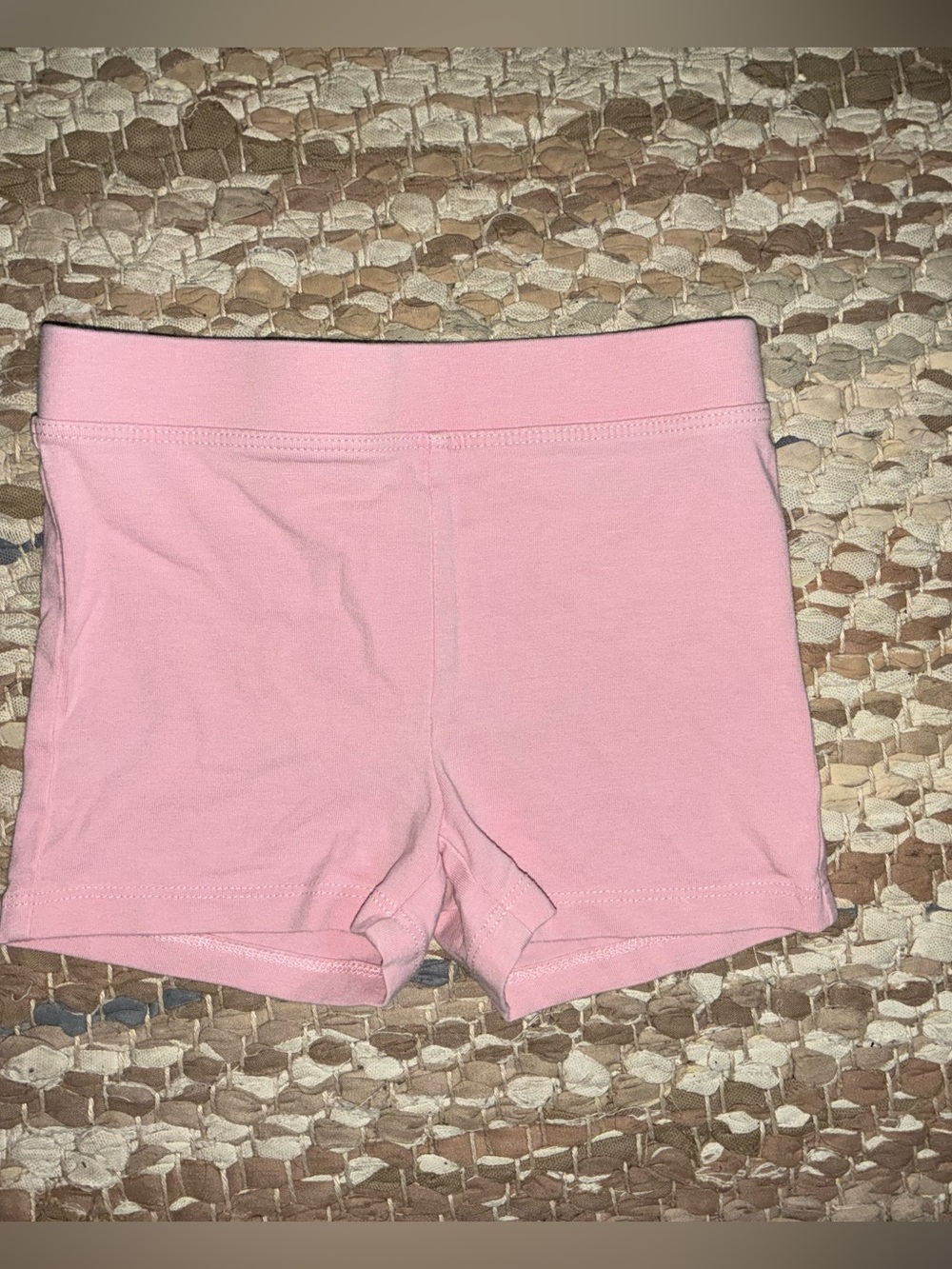 Crewcuts Light Pink Cotton Bike Shorts